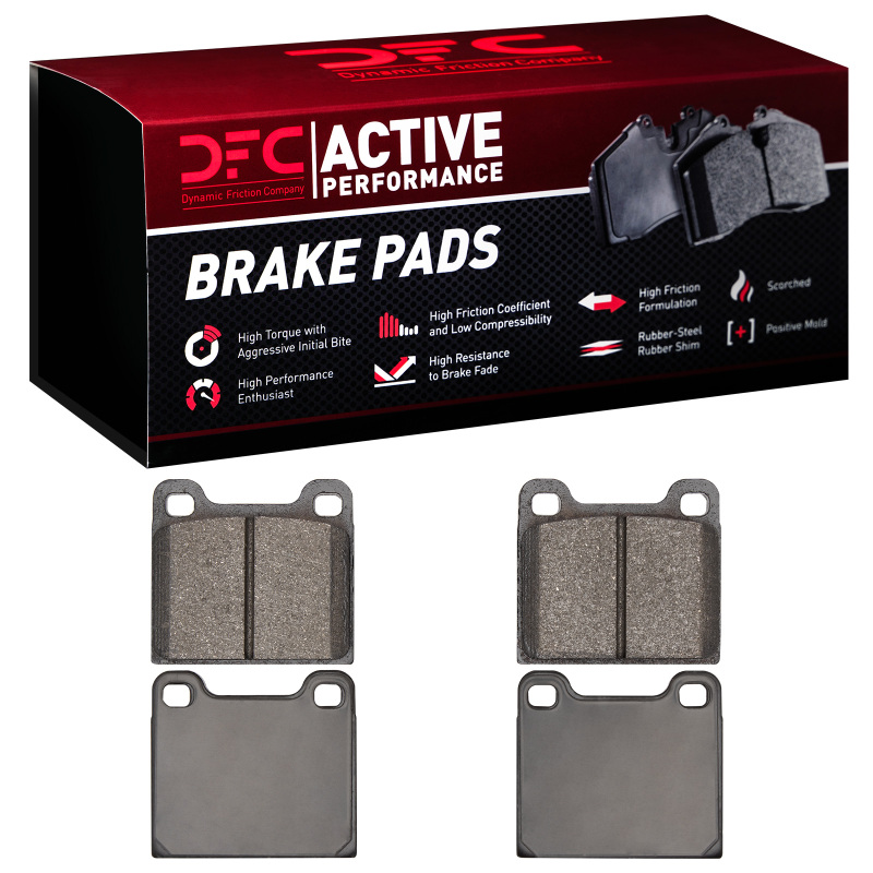 Picture of DFC 61-04 Alfa Romeo Alfeta Front/Rear Active Performance Pads - Low Metallic