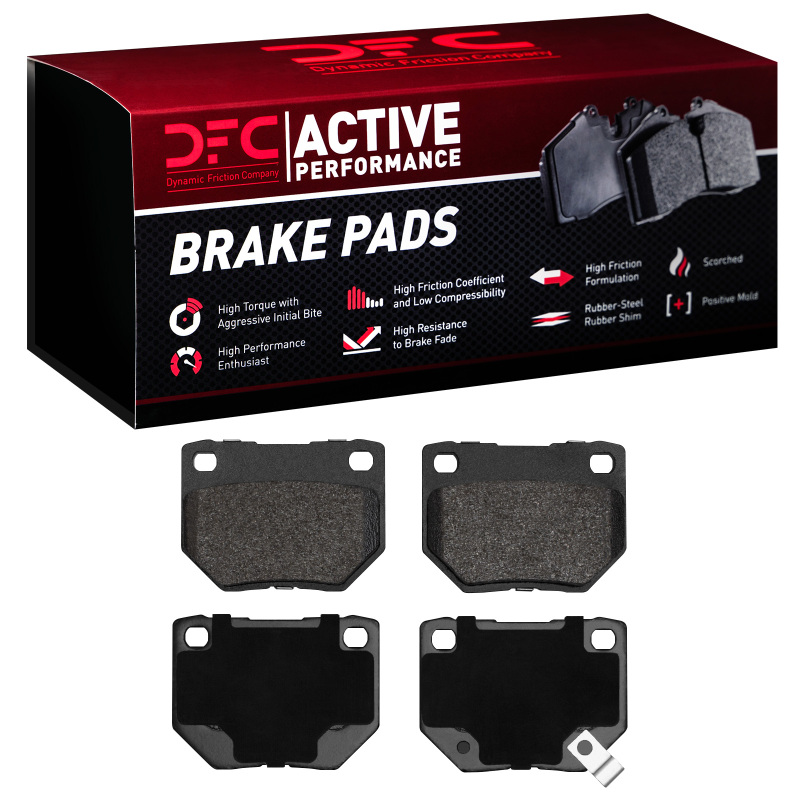 Picture of DFC 06-07 Subaru Impreza Rear Active Performance Pads - Low Metallic