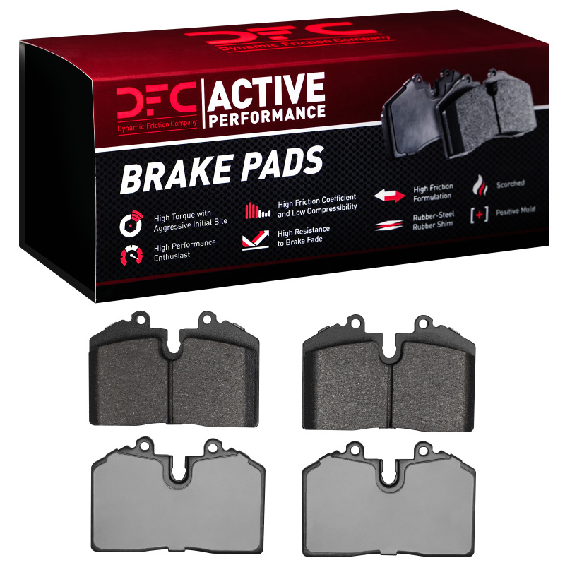 Picture of DFC 78-04 Ferrari 575 M Maranello Front/Rear Active Performance Pads - Low Metallic