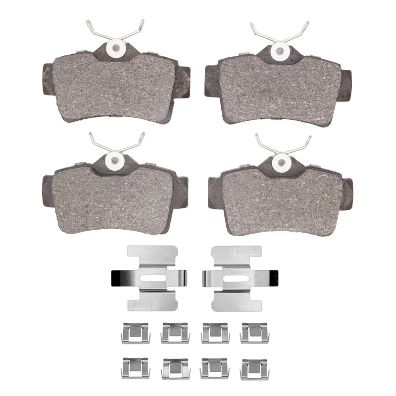 Picture of DFC 94-04 Ford Mustang Rear Active Performance Pads and Hardware Kit