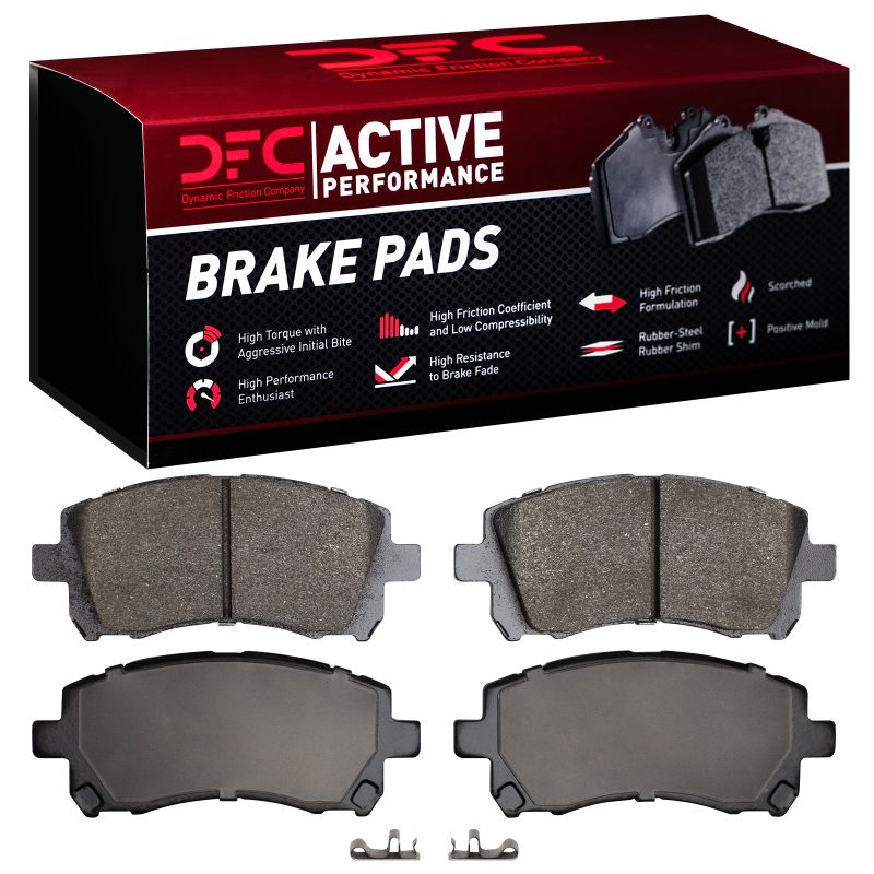 Picture of DFC 97-03 Subaru Outback Front Active Performance Pads - Low Metallic