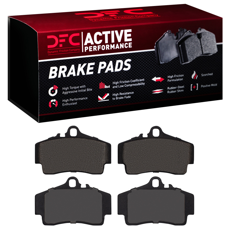 Picture of DFC 97-12 Porsche 911 Rear Active Performance Pads - Low Metallic