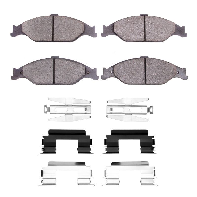 Picture of DFC 99-04 Ford Mustang Front Active Performance Pads and Hardware Kit