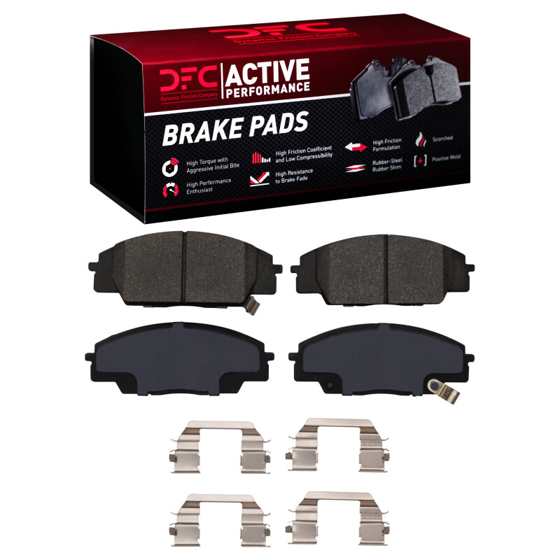 Picture of DFC 00-11 Acura RSX Front Active Performance Pads and Hardware Kit