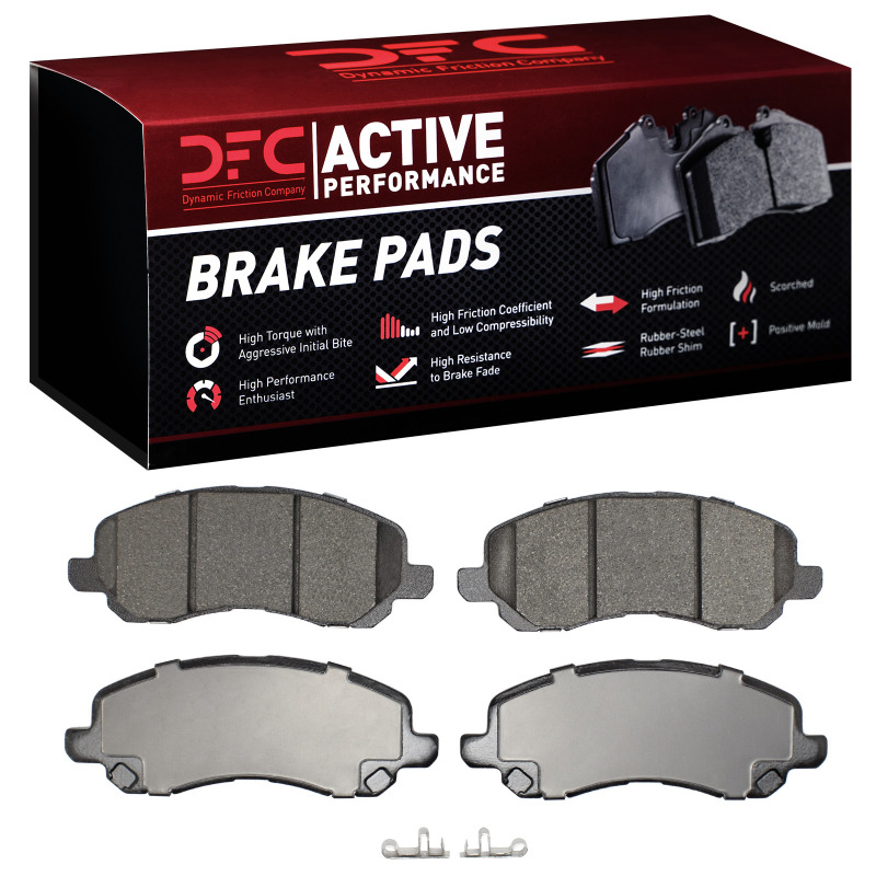 Picture of DFC 00-25 Chrysler 200 Front Active Performance Pads - Low Metallic