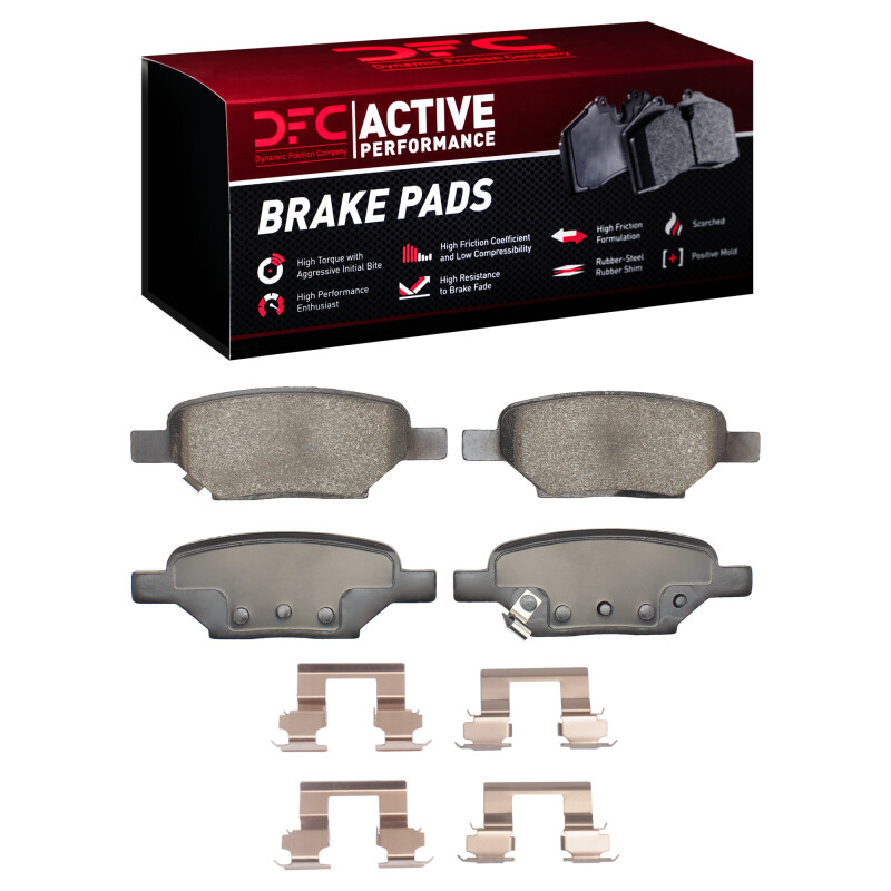 Picture of DFC 04-12 Chevrolet HHR Rear Active Performance Pads and Hardware Kit