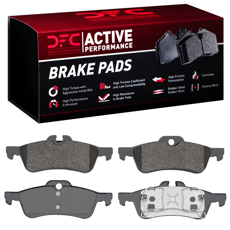 Picture of DFC 02-08 Mini Cooper (Excl Clubman) Rear Active Performance Pads - Low Metallic