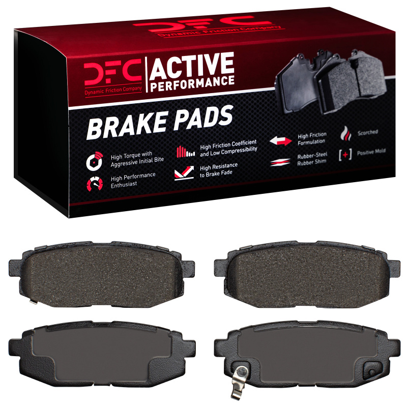 Picture of DFC 06-25 Scion FR-S Rear Active Performance Pads - Low Metallic