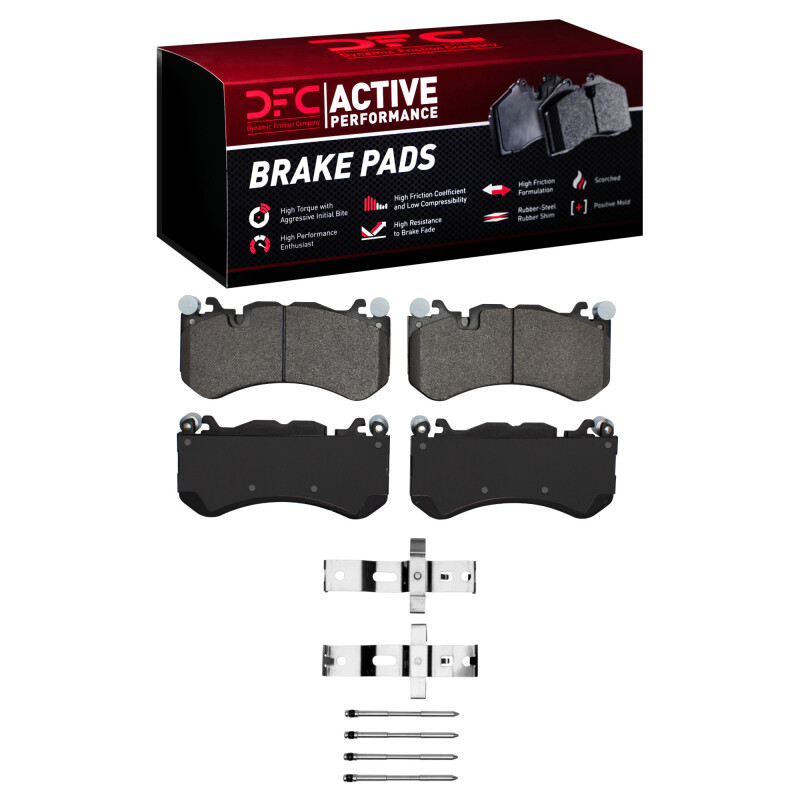 Picture of DFC 07-25 Audi RS7 Front Active Performance Pads and Hardware Kit