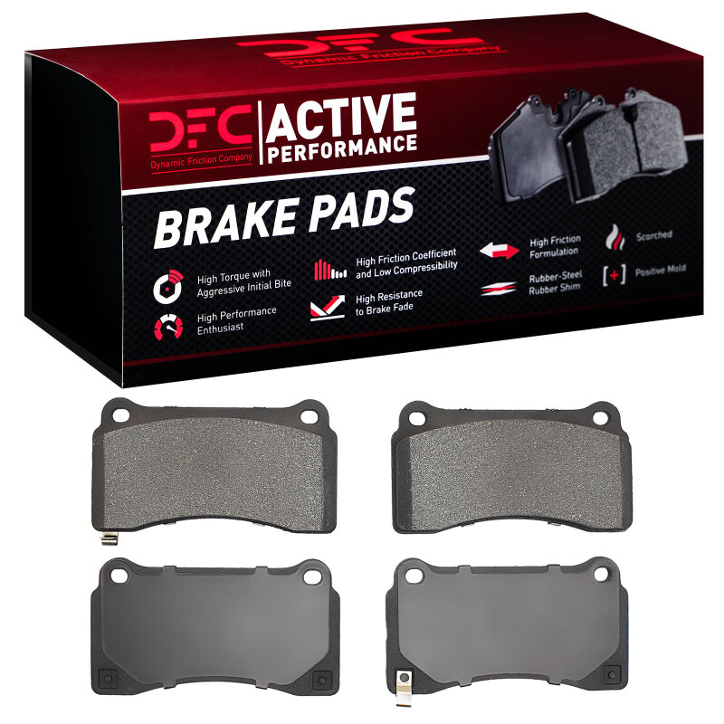 Picture of DFC 09-24 Nissan GT-R Rear Active Performance Pads - Low Metallic