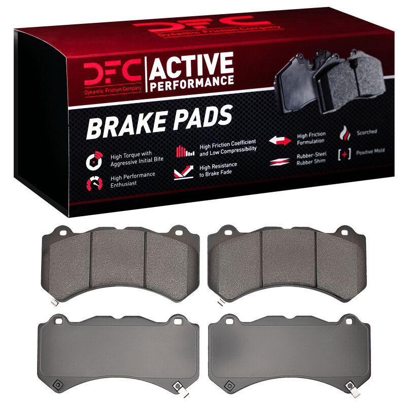 Picture of DFC 09-25 Cadillac CTS Front Active Performance Pads - Low Metallic