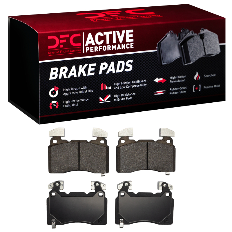 Picture of DFC 12-24 Cadillac CT6 Front Active Performance Pads - Low Metallic