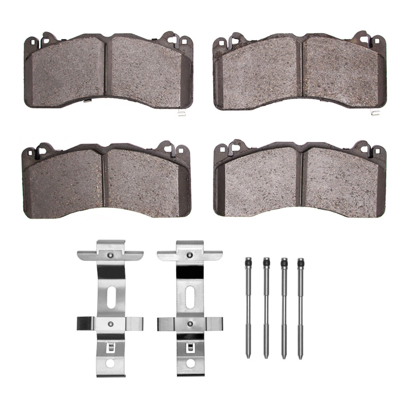 Picture of DFC 15-23 Ford Mustang Front Active Performance Pads and Hardware Kit