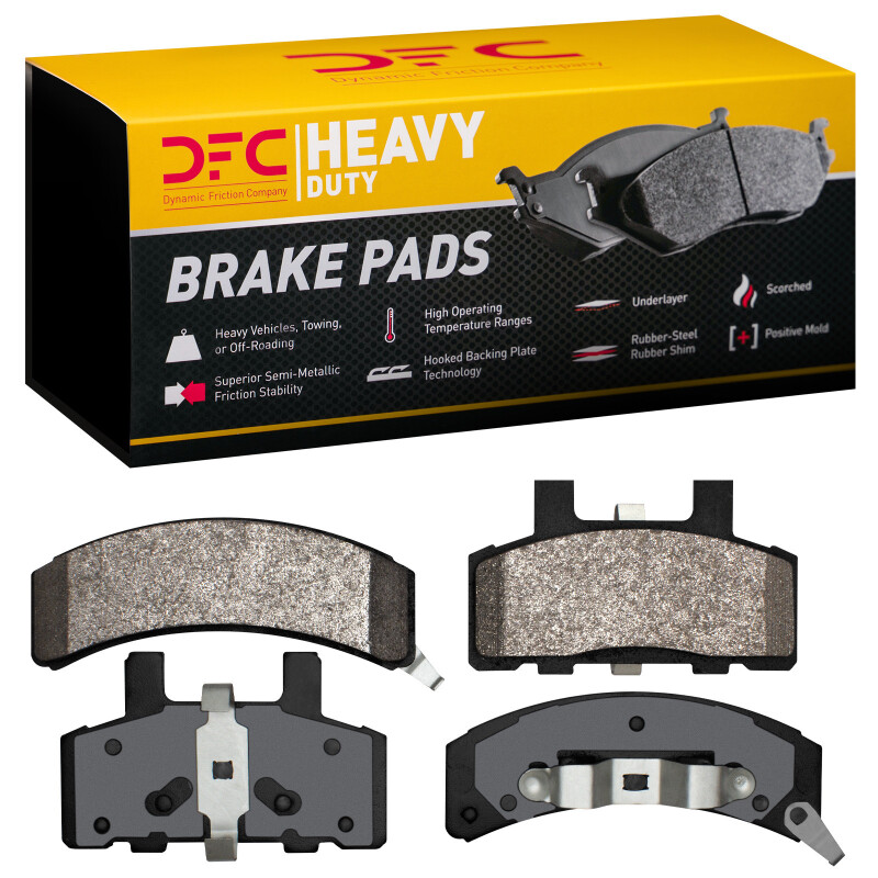 Picture of DFC 88-02 Cadillac Commercial Chassis Front Heavy Duty Pads - Semi Metallic