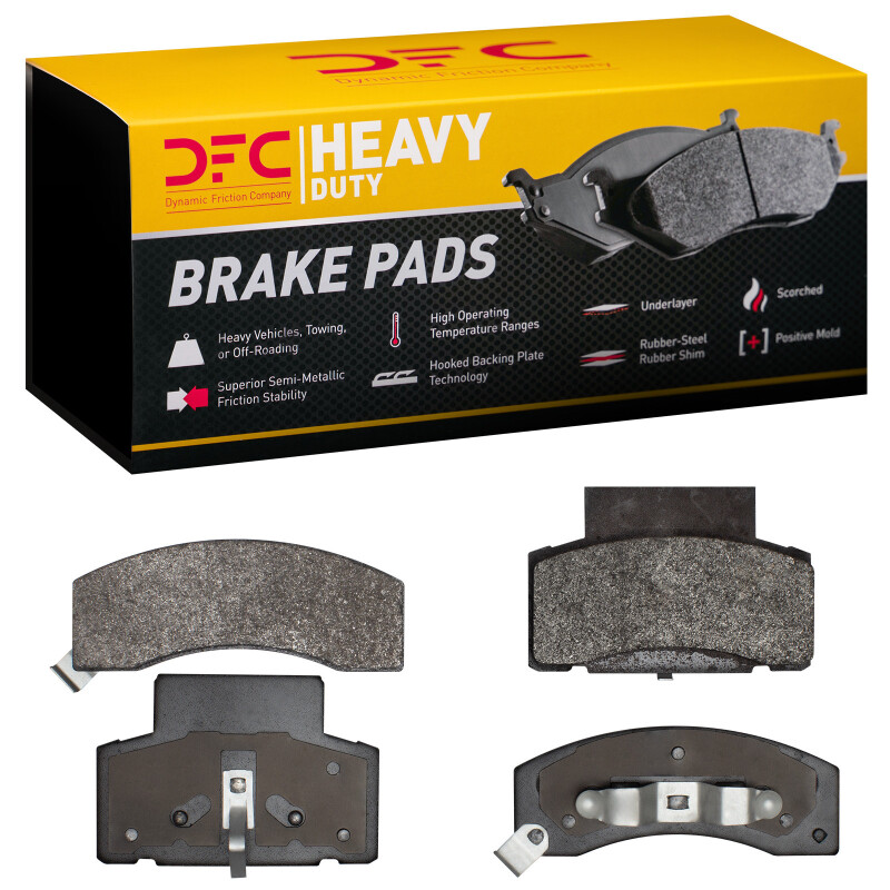 Picture of DFC 88-97 Chevrolet W4500 TILTMASTER (w/Front Disc Brakes) Front Heavy Duty Pads - Semi Metallic