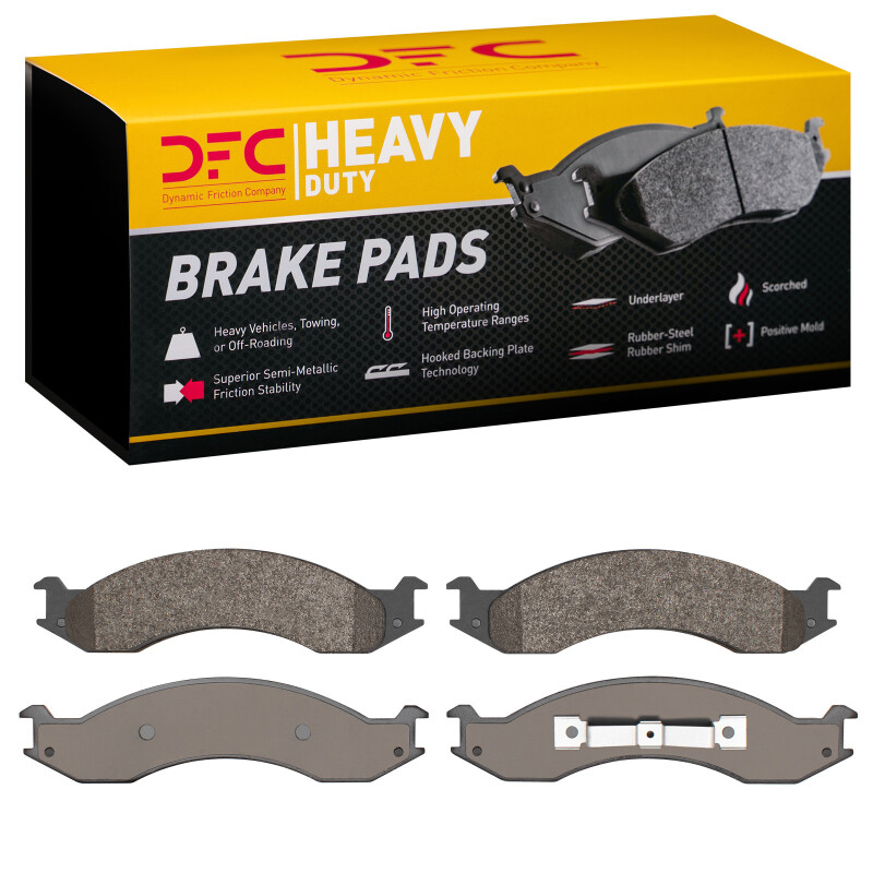 Picture of DFC 92-94 Ford E-250 Econoline Front Heavy Duty Pads - Semi Metallic