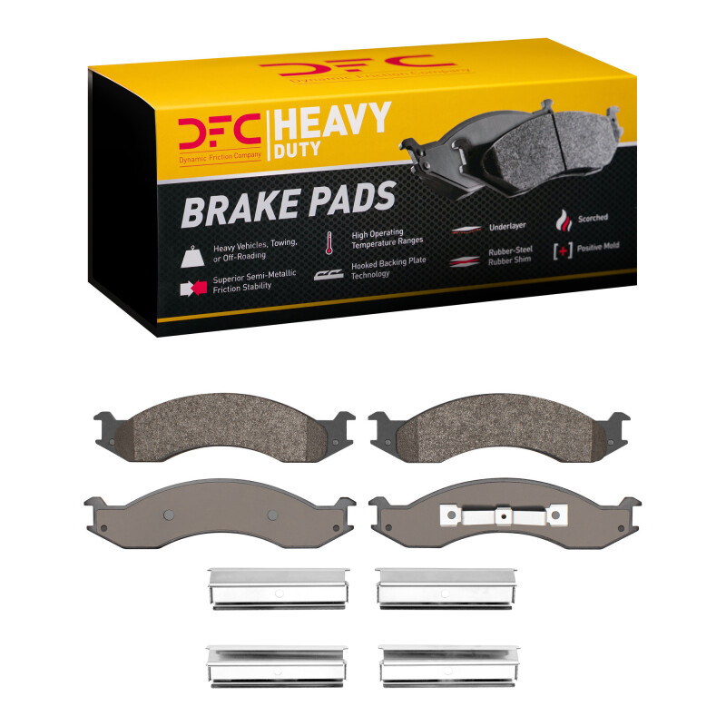 Picture of DFC 92-94 Ford E-250 Econoline Front Heavy Duty Pads and Hardware Kit