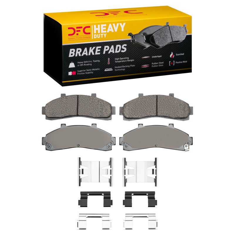 Picture of DFC 95-02 Ford Ranger (USA/Canada) Front Heavy Duty Pads and Hardware Kit