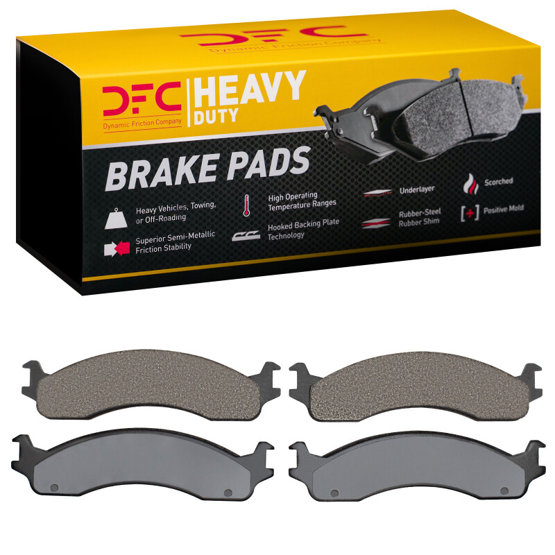 Picture of DFC 95-07 Ford E-150 Econoline Front Heavy Duty Pads - Semi Metallic