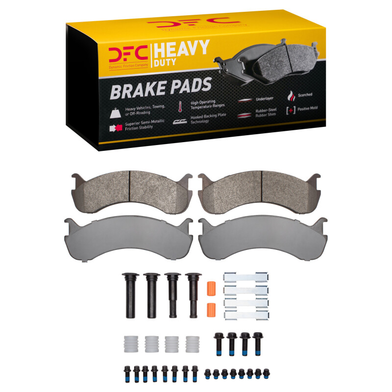 Picture of DFC 98-25 Beaver Motorcoach Monterey Front/Rear Heavy Duty Pads and Hardware Kit