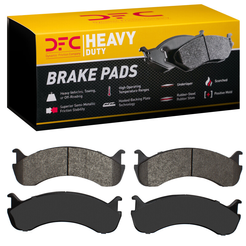 Picture of DFC 98-24 Beaver Motorcoach Monterey Rear/Front/Fr & Rr Heavy Duty Pads - Semi Metallic