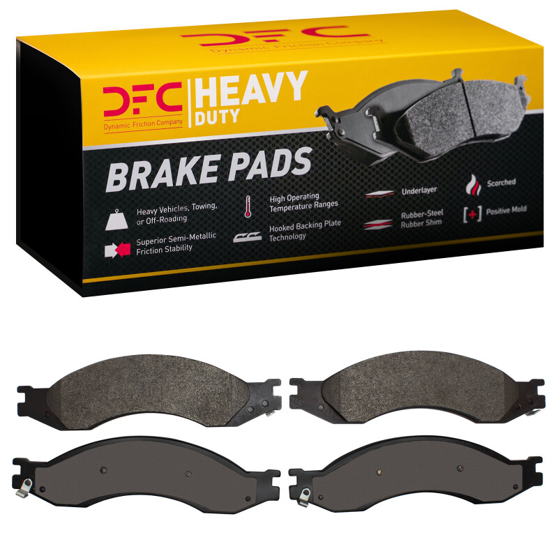 Picture of DFC 03-10 Chevrolet C4500 Kodiak Front/Rear Heavy Duty Pads - Semi Metallic