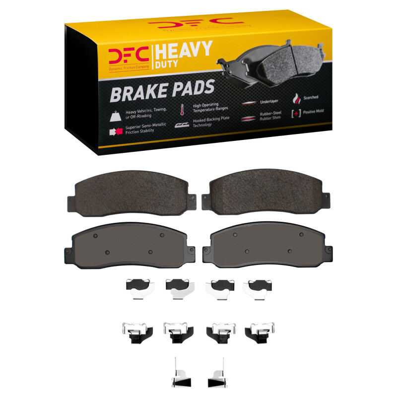 Picture of DFC 10-12 Ford F-250 4WD (Super Duty) Front Heavy Duty Pads and Hardware Kit