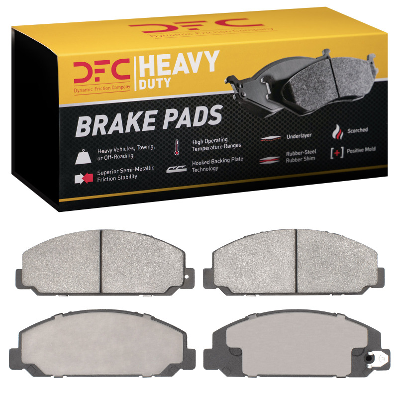 Picture of DFC 13-20 Hino 5 Rear/Front Heavy Duty Pads - Semi Metallic