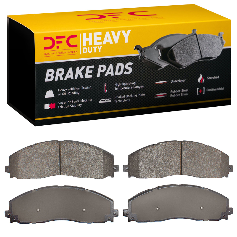 Picture of DFC 05-23 Meritor ADB-1560 Fr & Rr Heavy Duty Pads - Semi Metallic