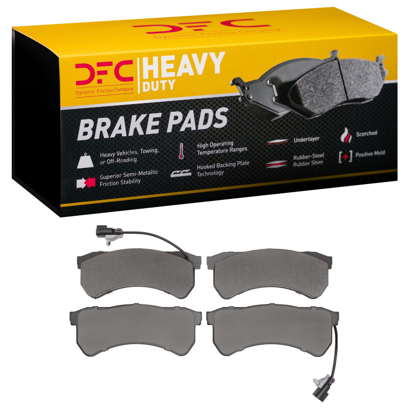 Picture of DFC 16-24 Freightliner MT35 Front/Rear Heavy Duty Pads - Semi Metallic