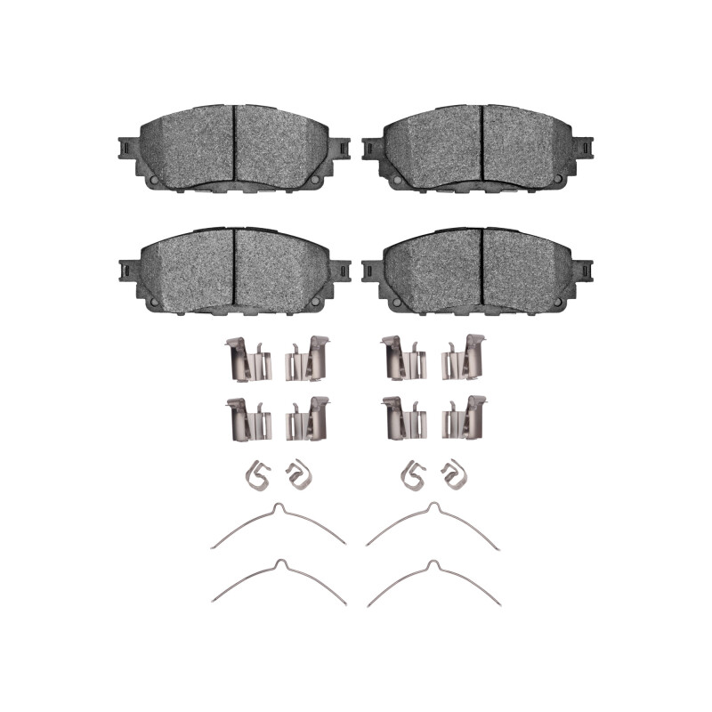 Picture of DFC 16-25 Toyota Hilux (Mexico) Front 3000 Ceramic Brake Pads and Hardware Kit
