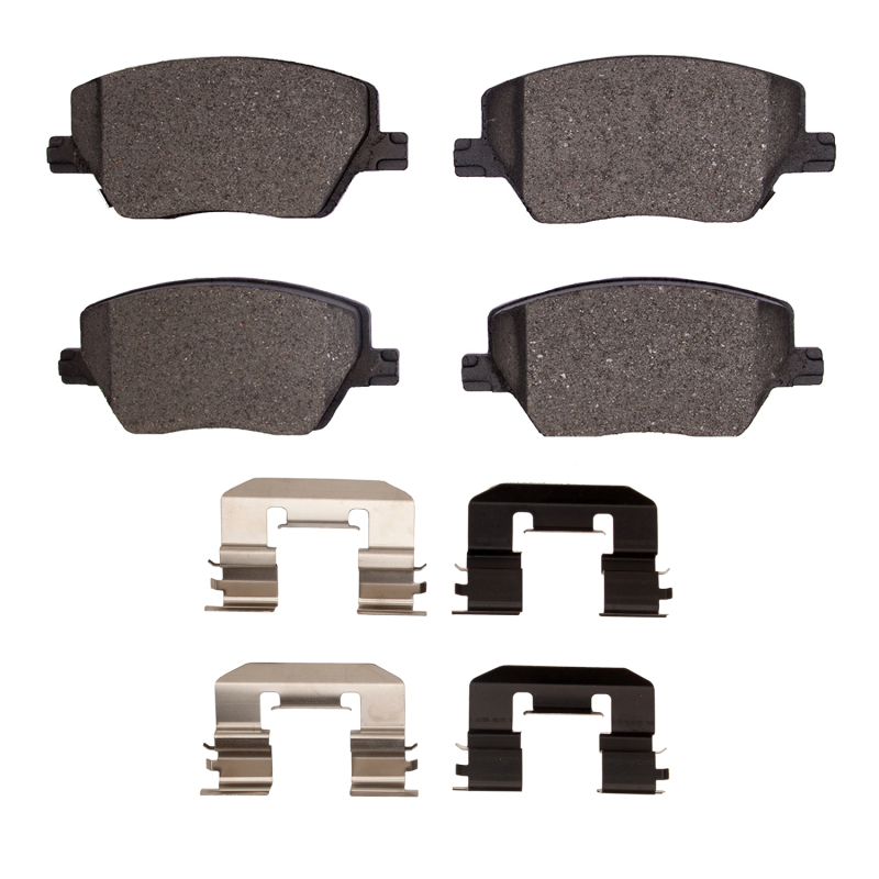 Picture of DFC 17-20 Dodge Neon (Mexico) Front 3000 Semi-Metallic Brake Pads and Hardware Kit