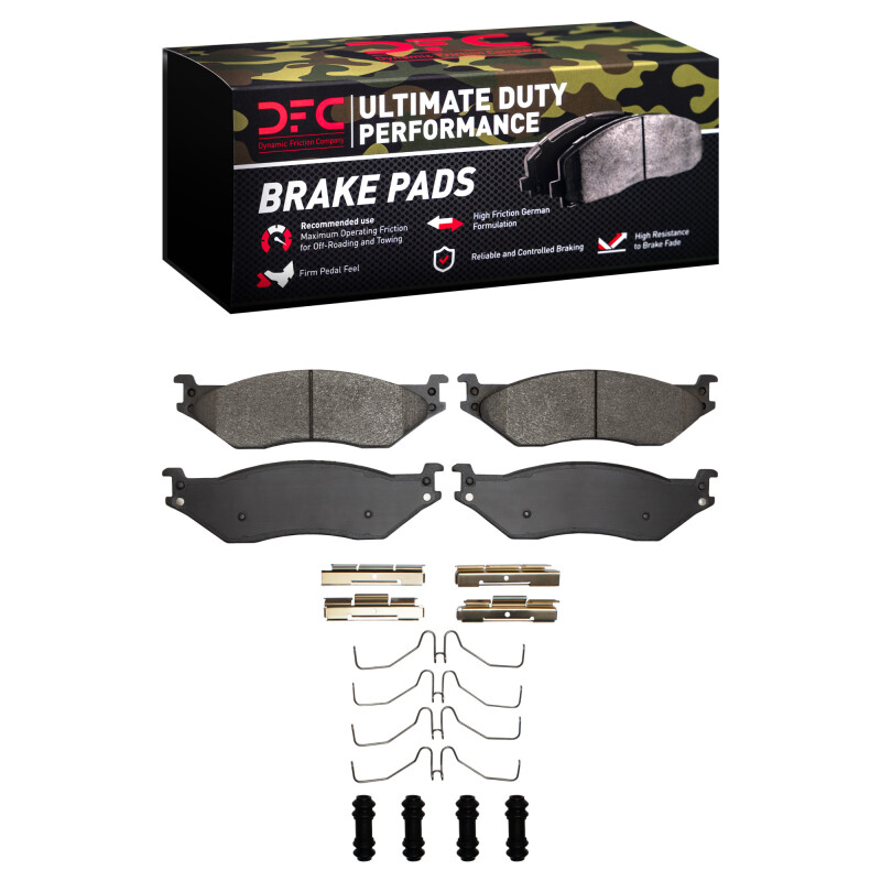 Picture of DFC 04-20 Coachmen Mirada Rear/Front Ultimate Duty Performance Brake Pads and Hardware Kit