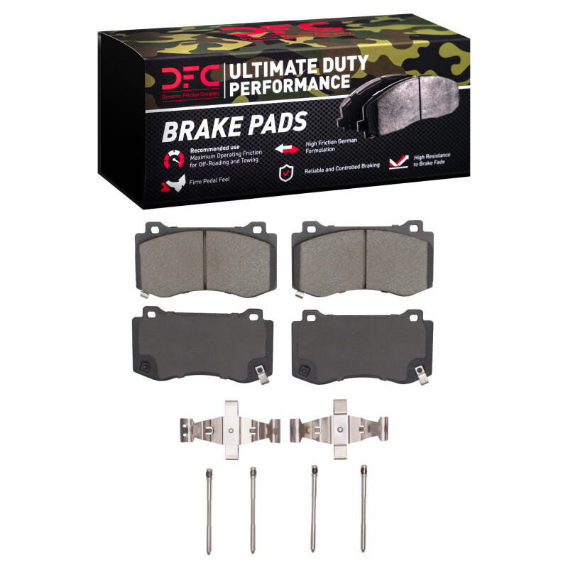 Picture of DFC 05-23 Chrysler 300 Front Ultimate Duty Performance Brake Pads and Hardware Kit
