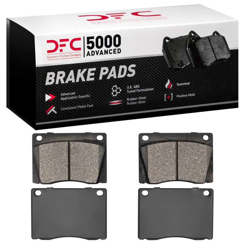 Picture of DFC 58-89 AC Cobra Front 5000 Advanced Low Metallic Brake Pads