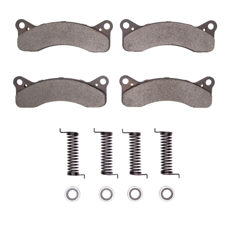 Picture of DFC 72-76 Ford F-350 2WD (Excl Super Duty) Front 5000 Adv Semi Metallic Brake Pads & Hardware Kit