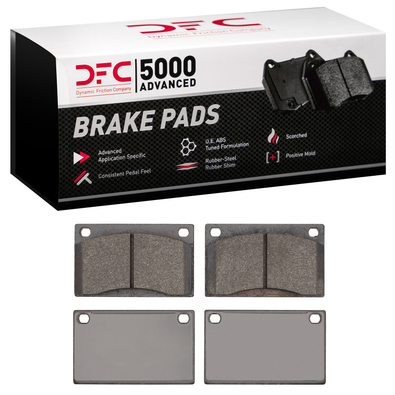 Picture of DFC 67-93 Volvo 1800/265 Front 5000 Advanced Low Metallic Brake Pads