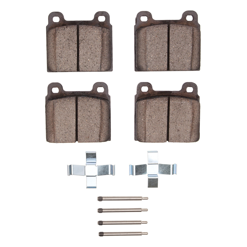 Picture of DFC 72-85 Volkswagen VanAGON Front 5000 Advanced Low Metallic Brake Pads and Hardware Kit