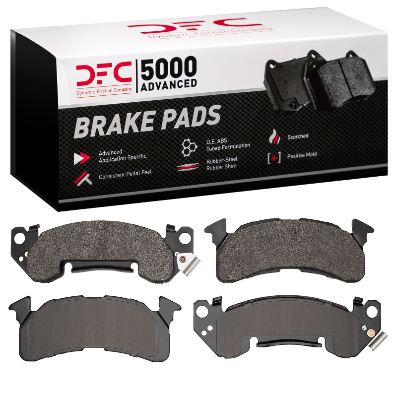 Picture of DFC 78-95 Chevrolet R20/R2500 Pickup Front 5000 Advanced Semi Metallic Brake Pads