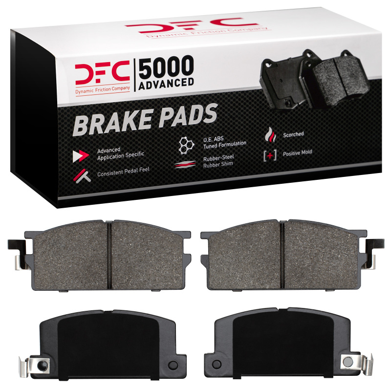 Picture of DFC 81-83 Chevrolet LUV Front 5000 Advanced Semi Metallic Brake Pads