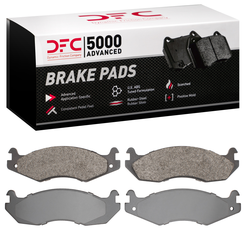 Picture of DFC 82-92 American Motors SPIRIT Front 5000 Advanced Semi Metallic Brake Pads