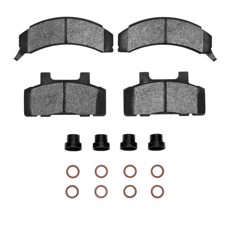Picture of DFC 83-90 Buick LeSabre Front 5000 Advanced Semi Metallic Brake Pads and Hardware Kit