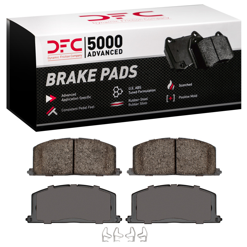 Picture of DFC 92-99 Toyota Tercel Front 5000 Advanced Ceramic Brake Pads