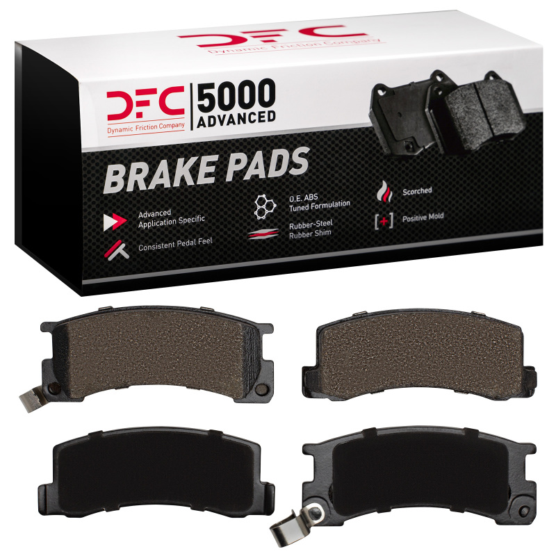 Picture of DFC 82-85 Toyota Celica Rear 5000 Advanced Semi Metallic Brake Pads