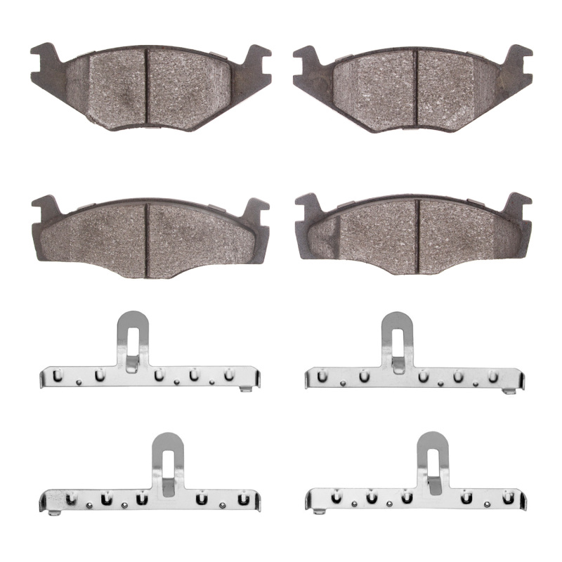 Picture of DFC 84-92 Volkswagen Jetta Sedan/Golf Front 5000 Advanced Semi Metallic Brake Pads and Hardware Kit