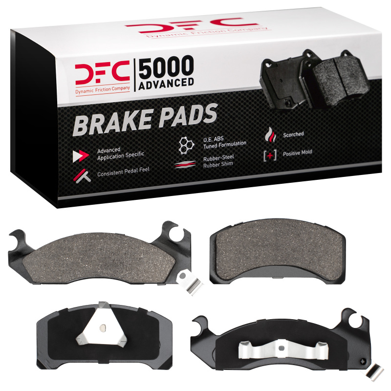 Picture of DFC 82-93 Ford Mustang Front 5000 Advanced Semi Metallic Brake Pads