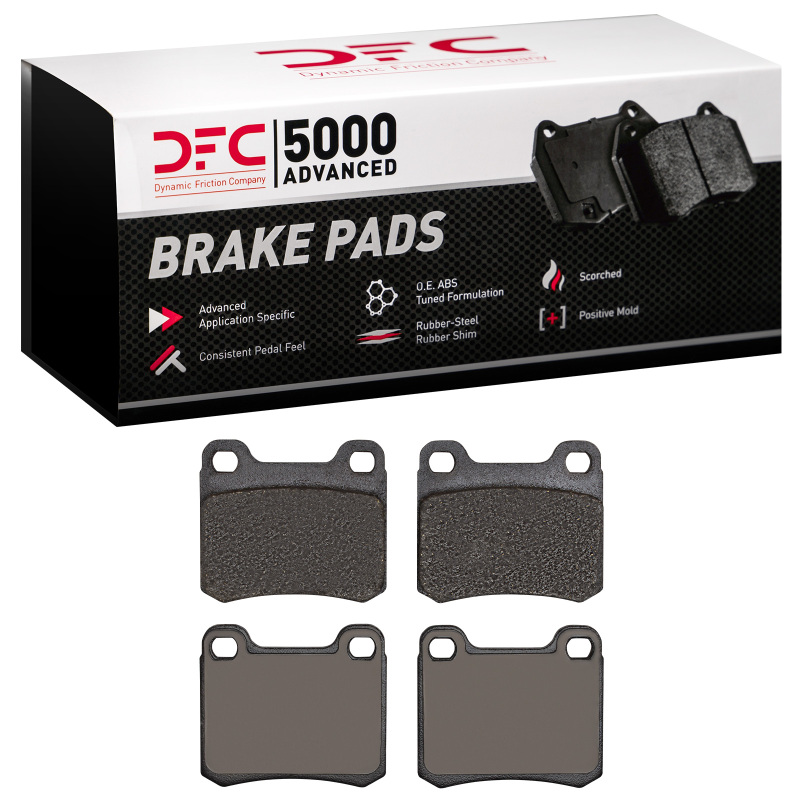 Picture of DFC 83-95 Mercedes-Benz E300 Rear 5000 Advanced Low Metallic Brake Pads