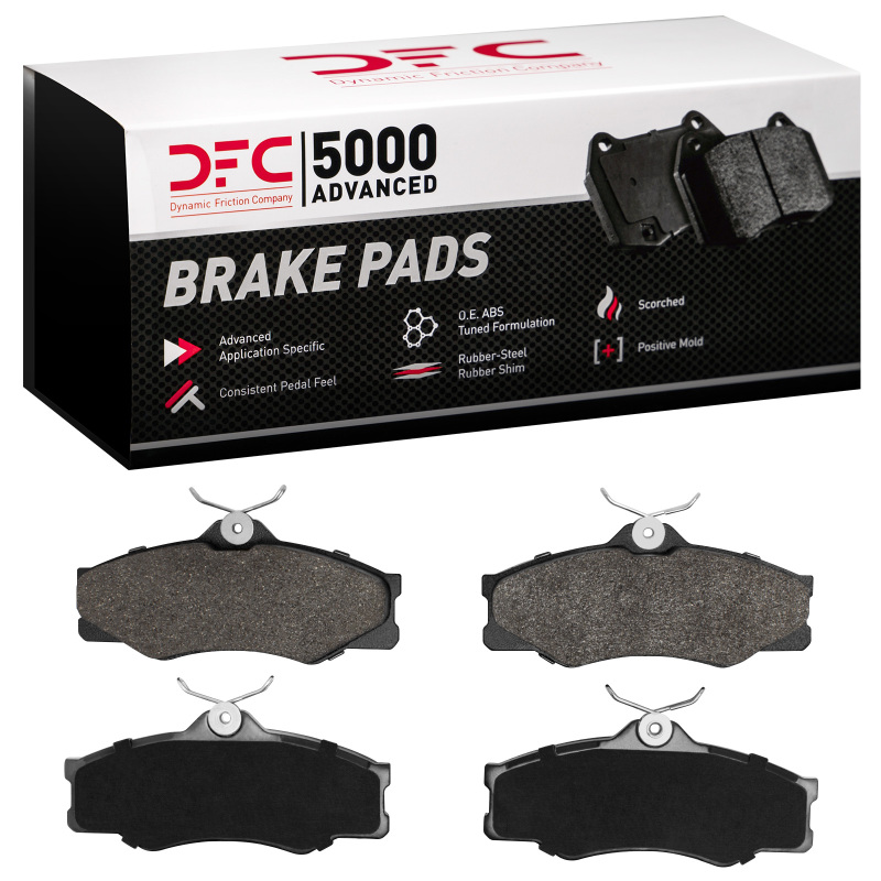 Picture of DFC 86-91 Volkswagen VanAGON Front 5000 Advanced Semi Metallic Brake Pads