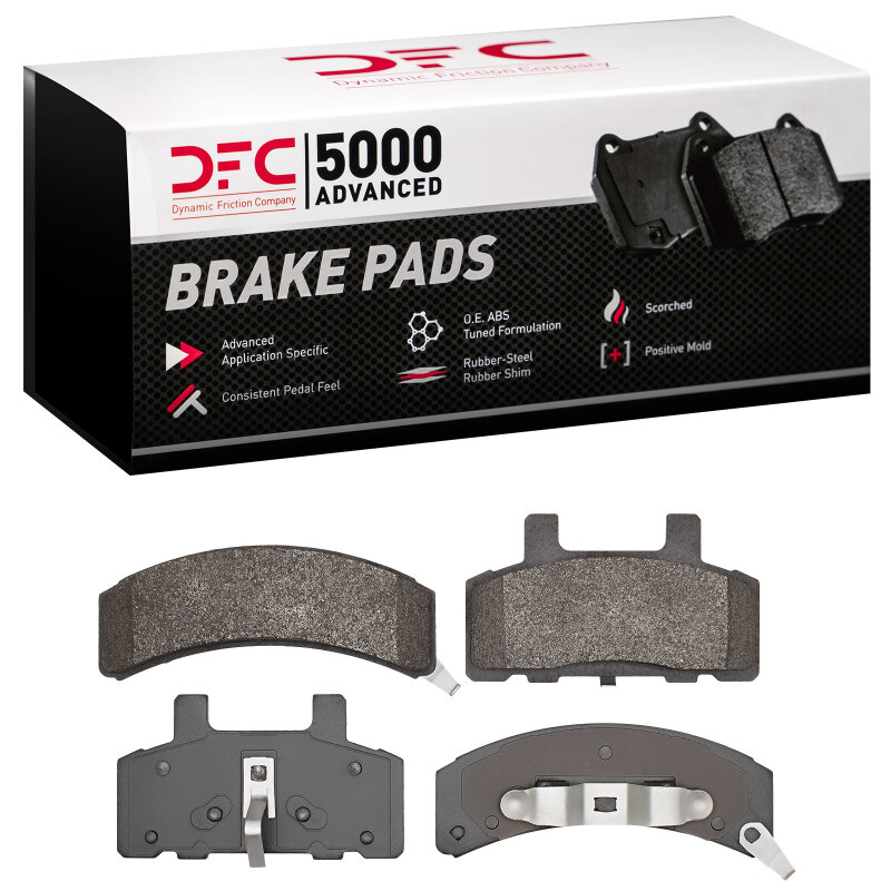 Picture of DFC 88-91 Chevrolet C1500 Front 5000 Advanced Semi Metallic Brake Pads