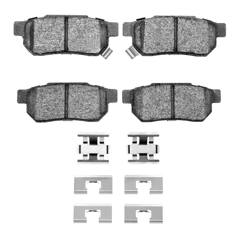 Picture of DFC 85-89 Acura Integra Rear 5000 Advanced Ceramic Brake Pads and Hardware Kit